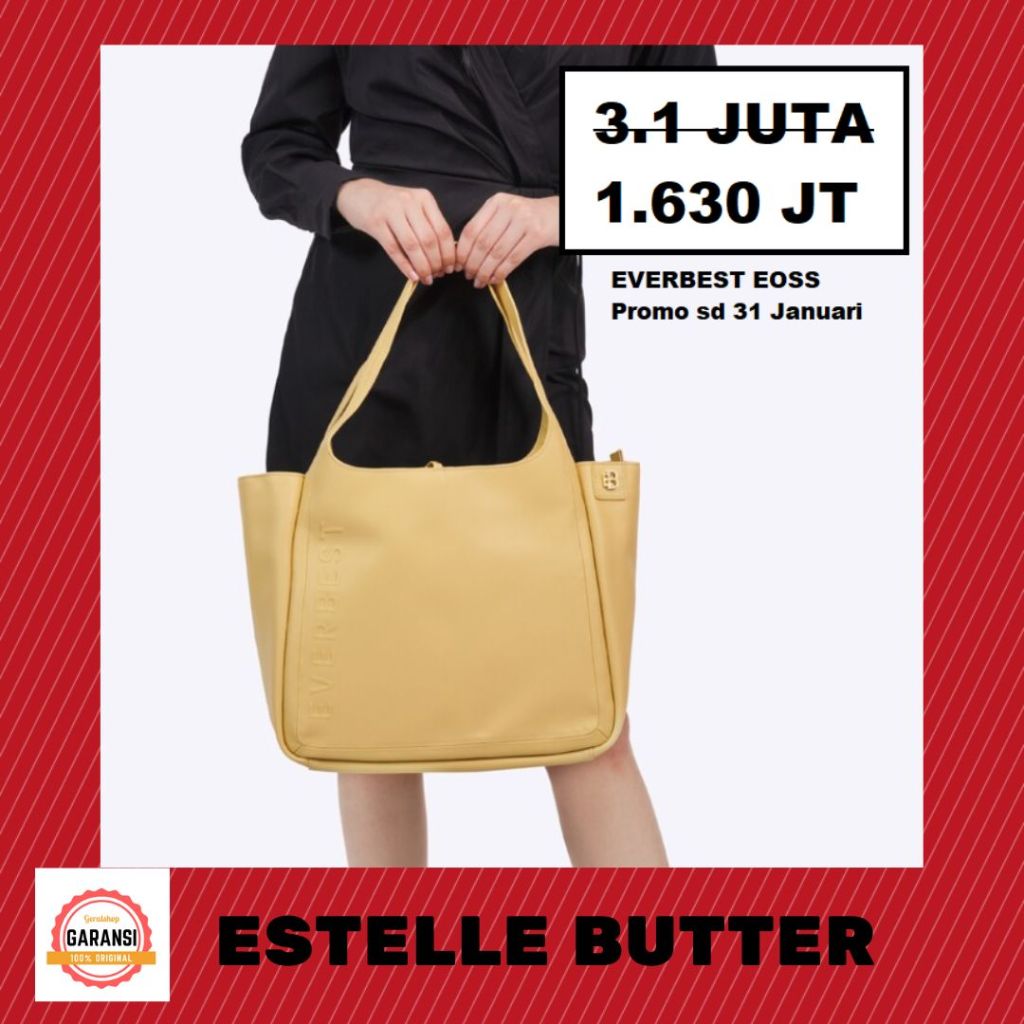 Tas tote bag wanita Everbest sale ESTELLE 100% Original Store