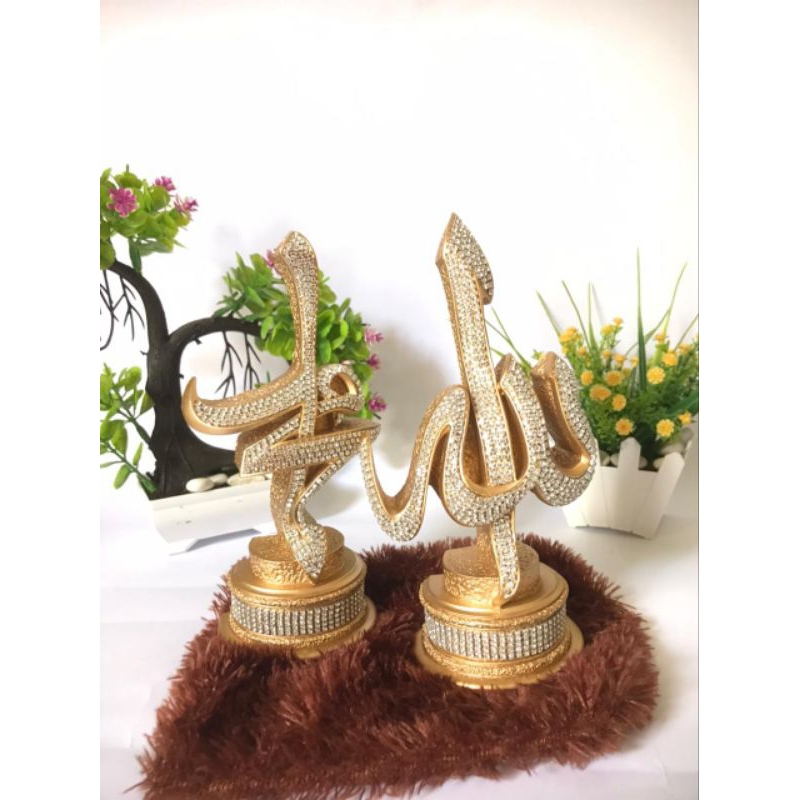 hiasan meja kaligrafi