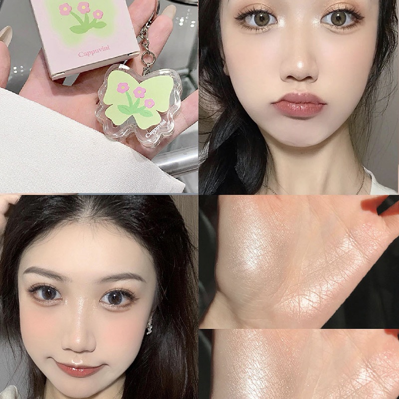 COD-CAPPUVINI EyeShadow Monochrome / EyeShadow Sparkling Fine Flash / EyeShadow Natural Brightening 