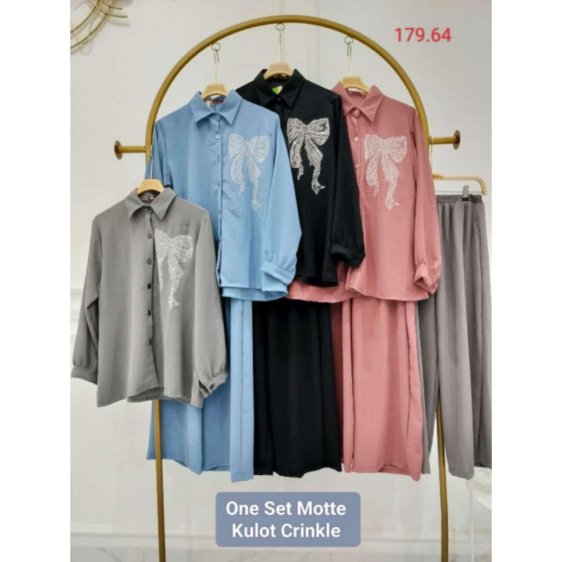 Set Motte Kulot Crinkle