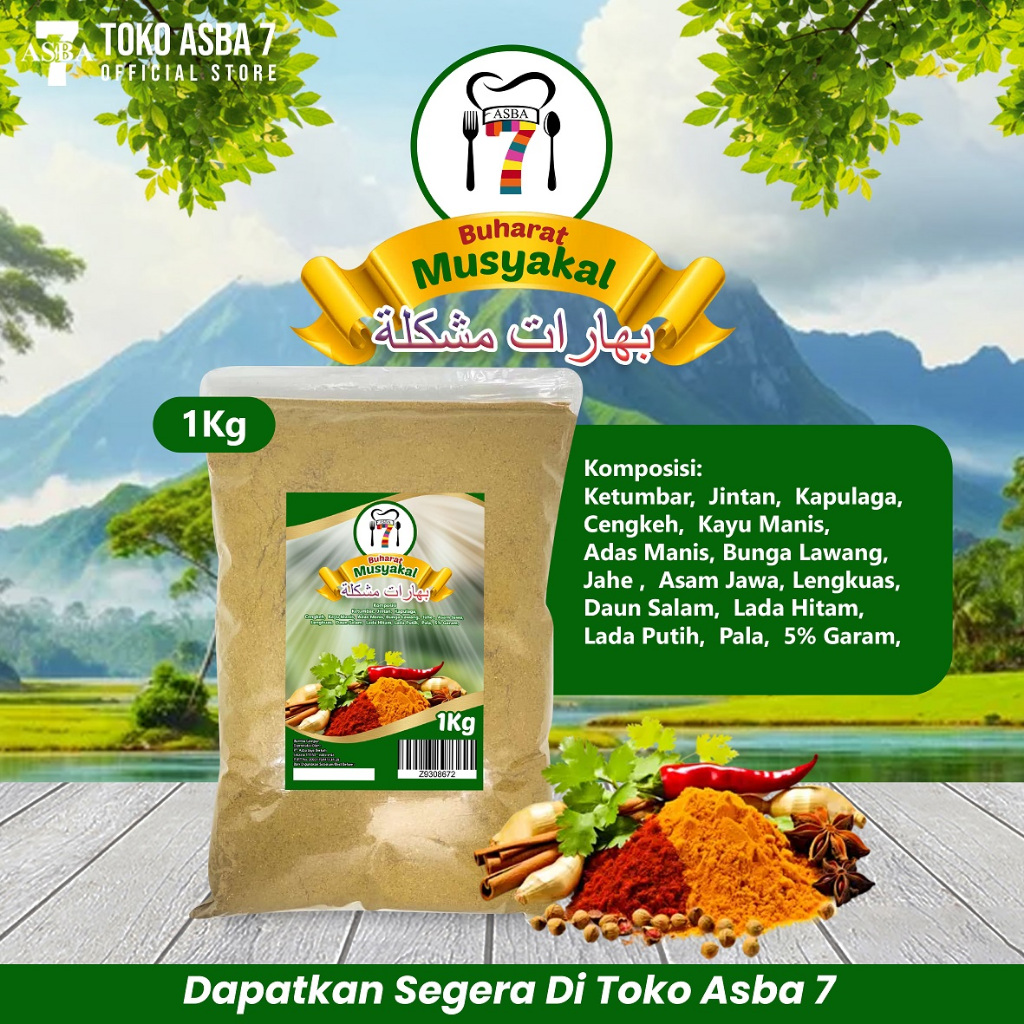 

ASBA BUMBU BUHARAT MUSYAKAL 1KG