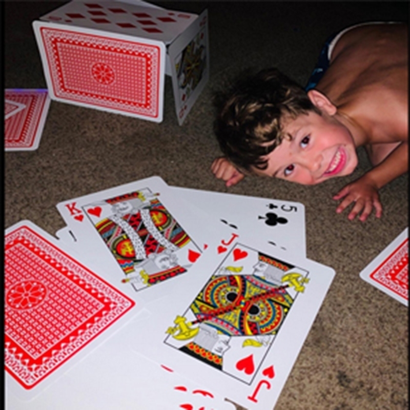 Poker Card Gede / Kartu Poker Jumbo 54 Lembar 28x20CM / Jumbo Playing Card / Poker Permainan