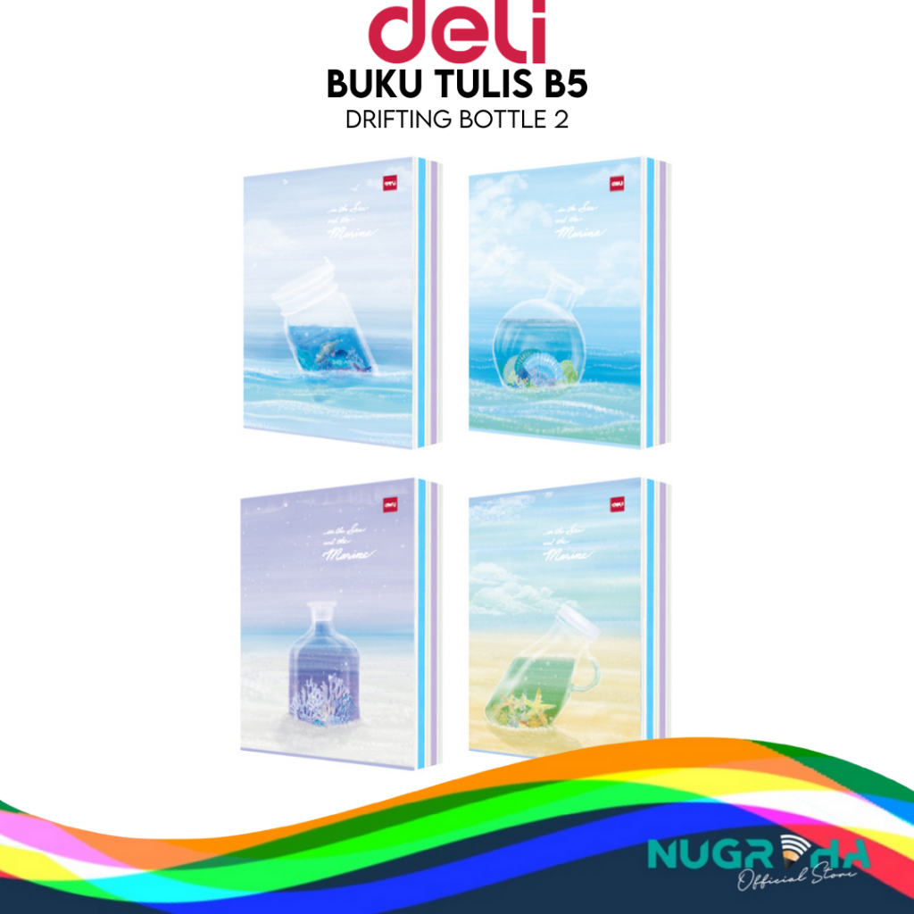 

2025 Buku Tulis Sekolah DELI 42 Lembar – Drifting Bottle 2