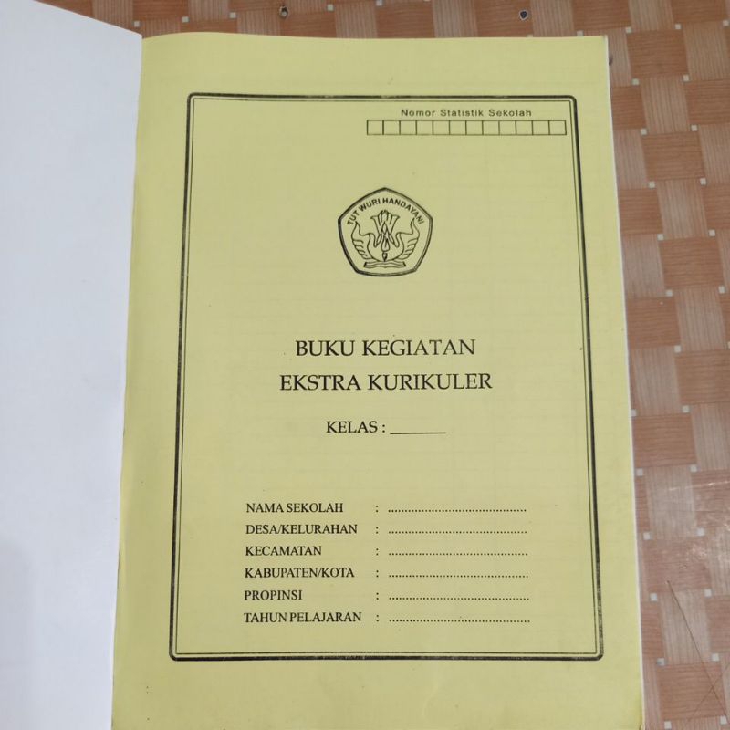 buku ekstrakurikuler,administrasi guru