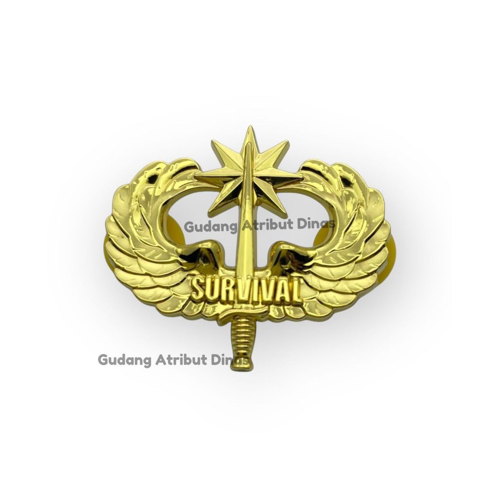BREVET SURVIVAL TNI AU LUXURY/ BREVET SURVIVAL LUXURY/ ATRIBUT TNI AU/ ATRIBUT LUXURY/ TNI AU