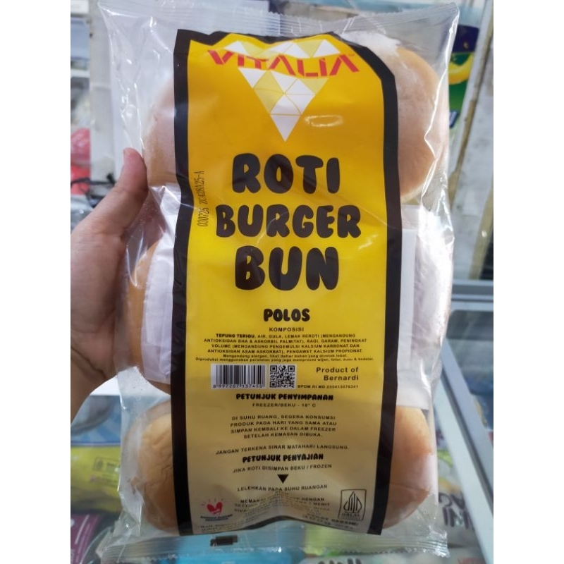 

VITALIA ROTI BURGER POLOS ISI 6