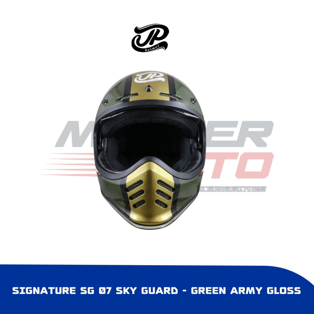 Helm Retro Full Face JP Signature SG 07 Skyguard