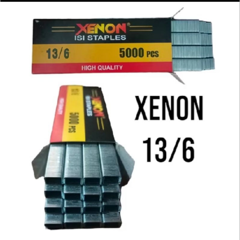 

Isi Ulang Staples Tembak XENON 13/6 Refill Staple Gun Tackrr 6mm