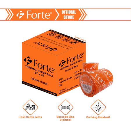 

TBMO PACK THERMAL STRUCK ROLL 57X47 FORTE ISI 10 PCS
