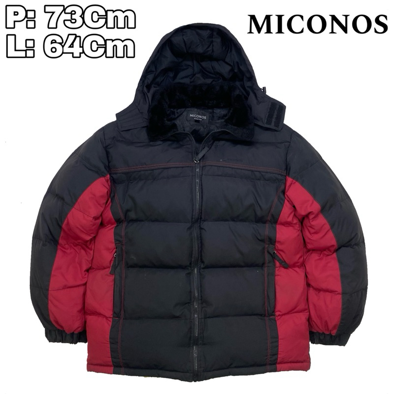 J199 Jaket Bulang Outdoor MICONOS Homme Baltoro Winter  Bulu Angsa Tebal Musim Dingin Hiking Pendaki