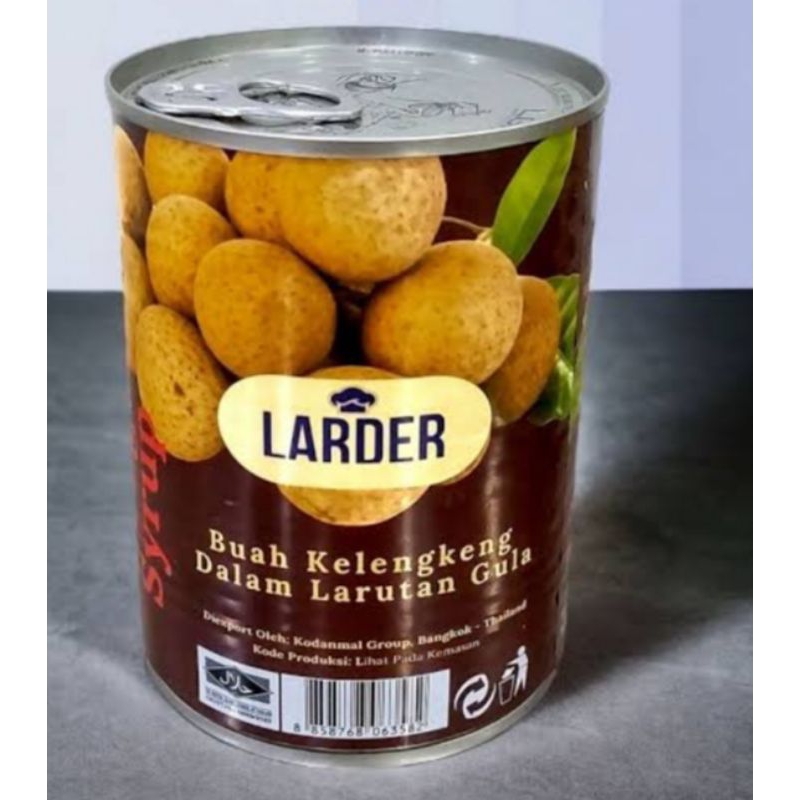 

Larder Longan In Syrup 565gram