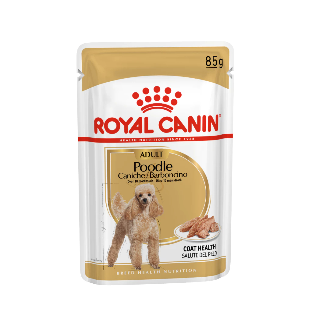 royal canin poodle adult pouch 85gr / Makanan basah anjing poodle