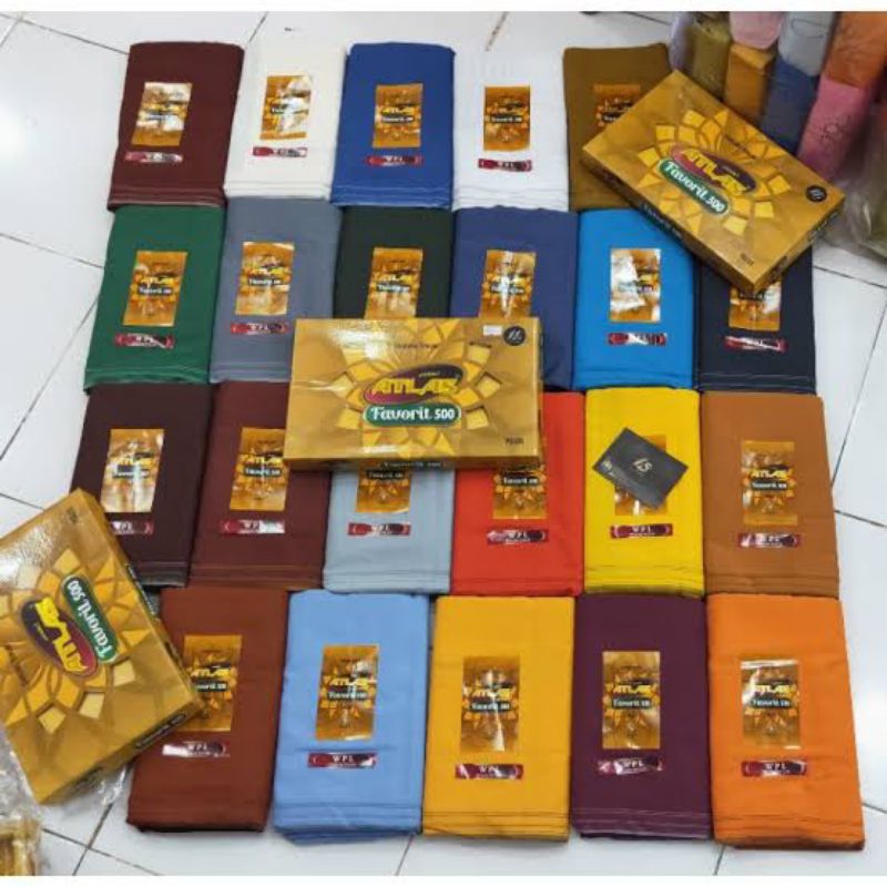 sarung atlas favorit 500 polos