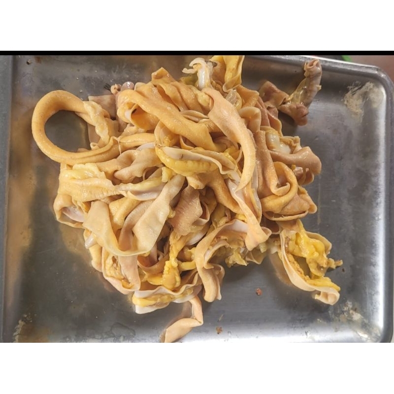 

Usus ayam bersih sudah direbus
