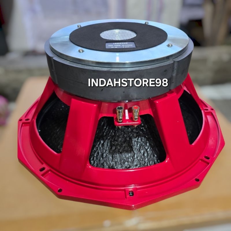 Speaker Component 18 inch Double Magnet PD 1850PD2R Speaker Sub PD 1850 PD2R Double Mahnet Merah