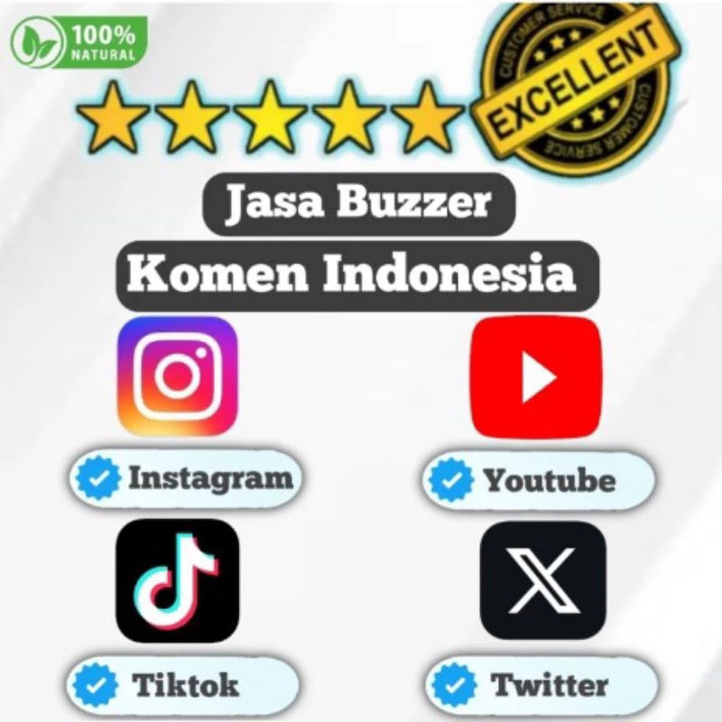 Buzzer Komentar Real Akun Social Media Ige tiktok Termurah