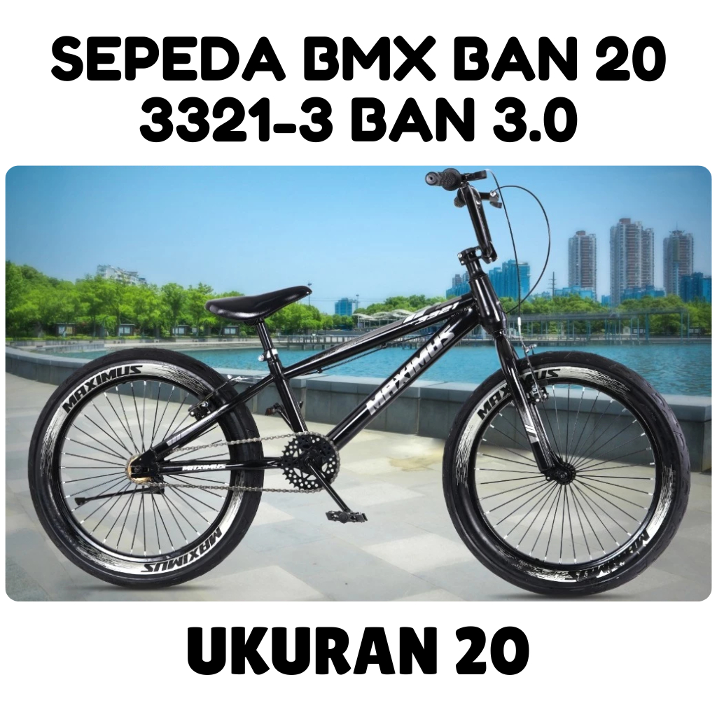 SEPEDA BMX MAXIMUS  3321-3 - UKURAN 20