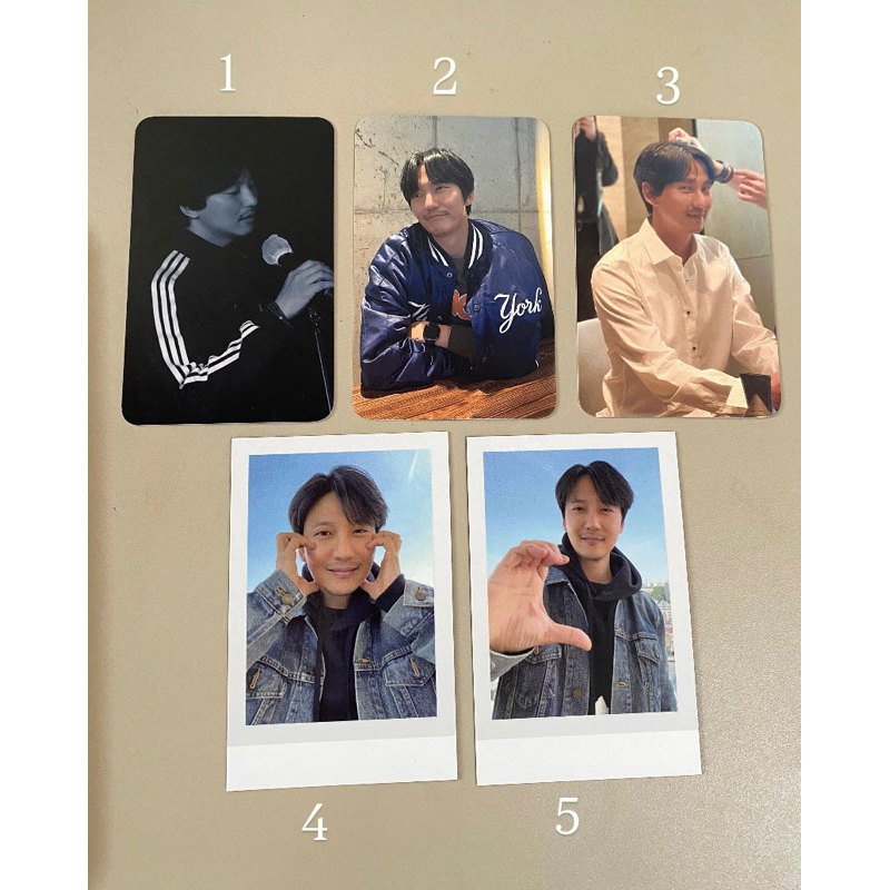 PHOTOCARD OFFICIAL FANCON KIM NAM GIL AGAIN