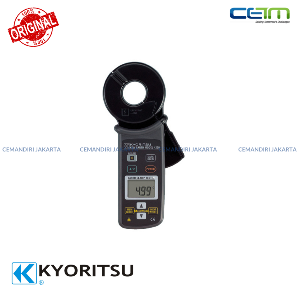 KYORITSU MODEL 4200 EARTH CLAMP TESTER