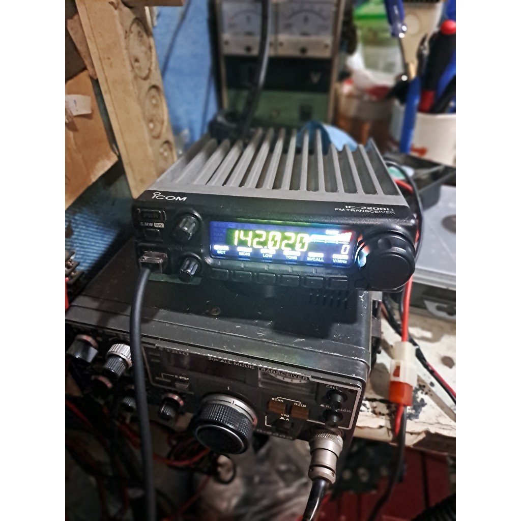 Rig Icom Ic2200H Layar Warna Original Icom IC-2200 H Bekas Frekuensi Vhf Normal  Power 65 Watt