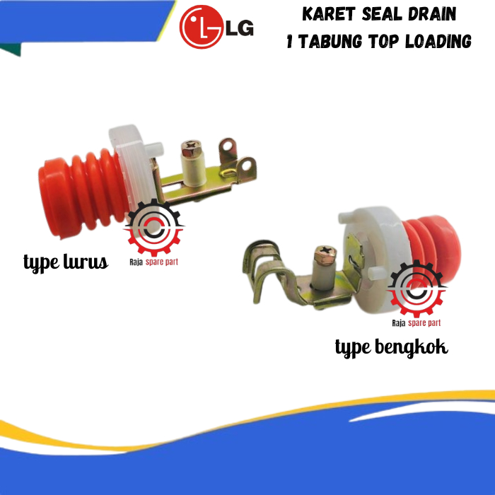KARET SEAL DRAIN MESIN CUCI LG 1 TABUNG | DRAIN VALVE BUANGAN MESIN CUCI