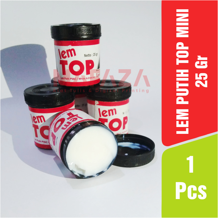 

1 [Pcs] LEM PUTIH TOP SIZE MINI 25GRAM TOPLES MURAH