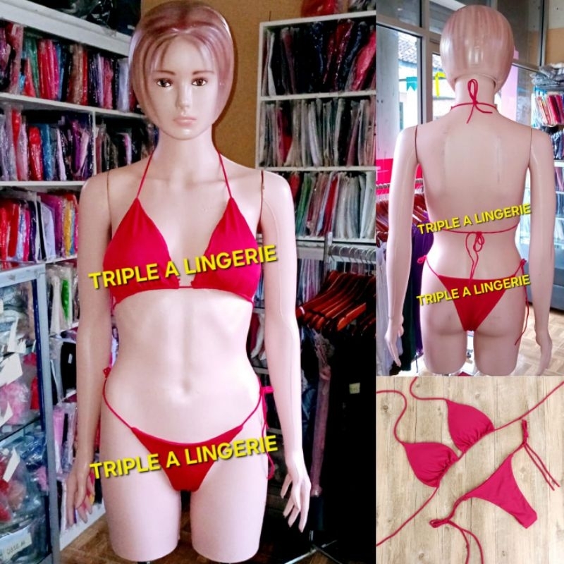 Sexy Bikini Bra Set Gstring Baju Sexy Wanita TA105MR