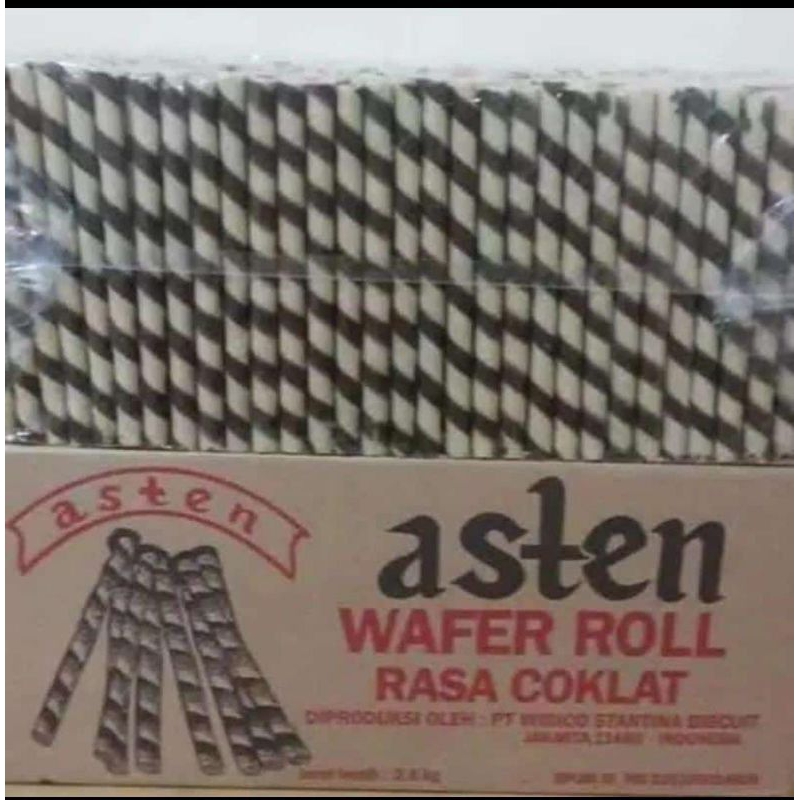 

ASTEN ASTOR WAFER ROLL COKELAT 1 DUS 2,8KG