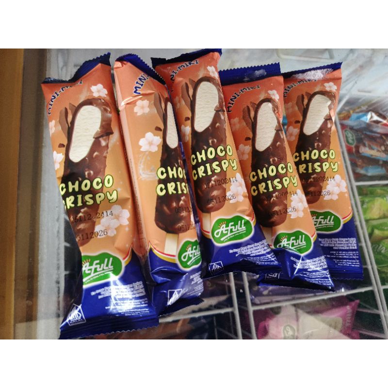 

ES KRIM CHOCO CRISPY ISI 5 PCS VIA GOSEND