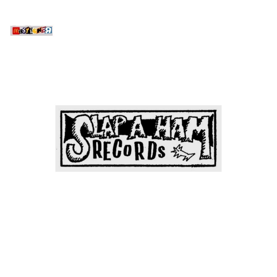 

sticker Slap A Ham Records logo stiker hardcore punk fastcore powerviolence