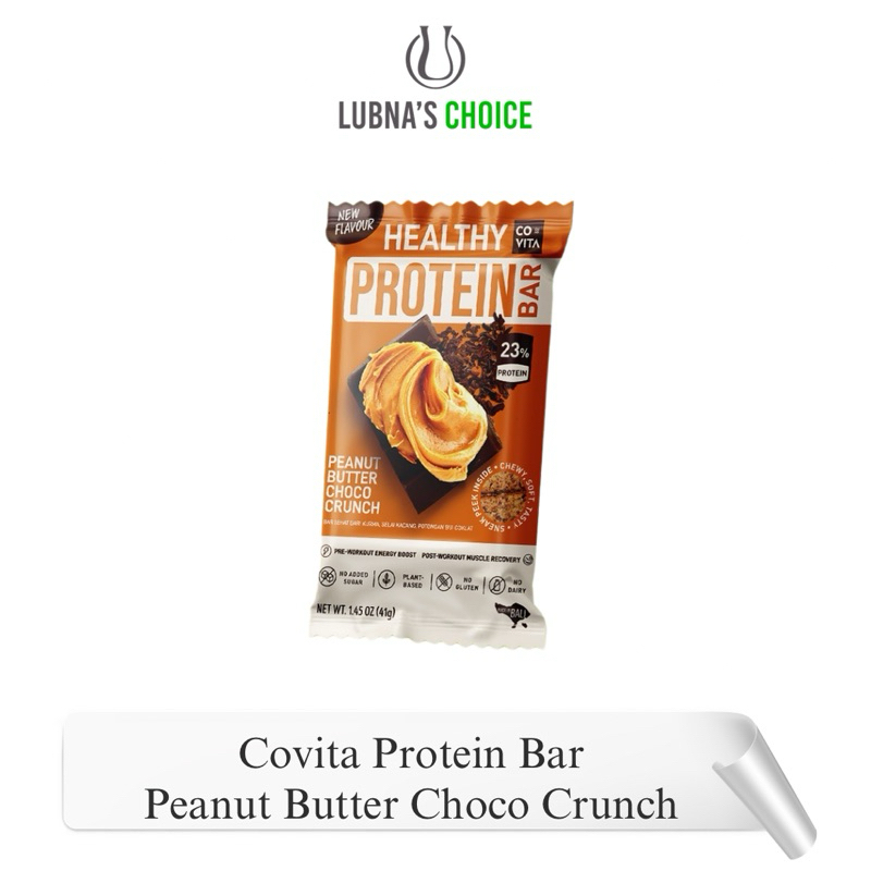 

Covita Protein Bar - Peanut Butter Choco Crunch