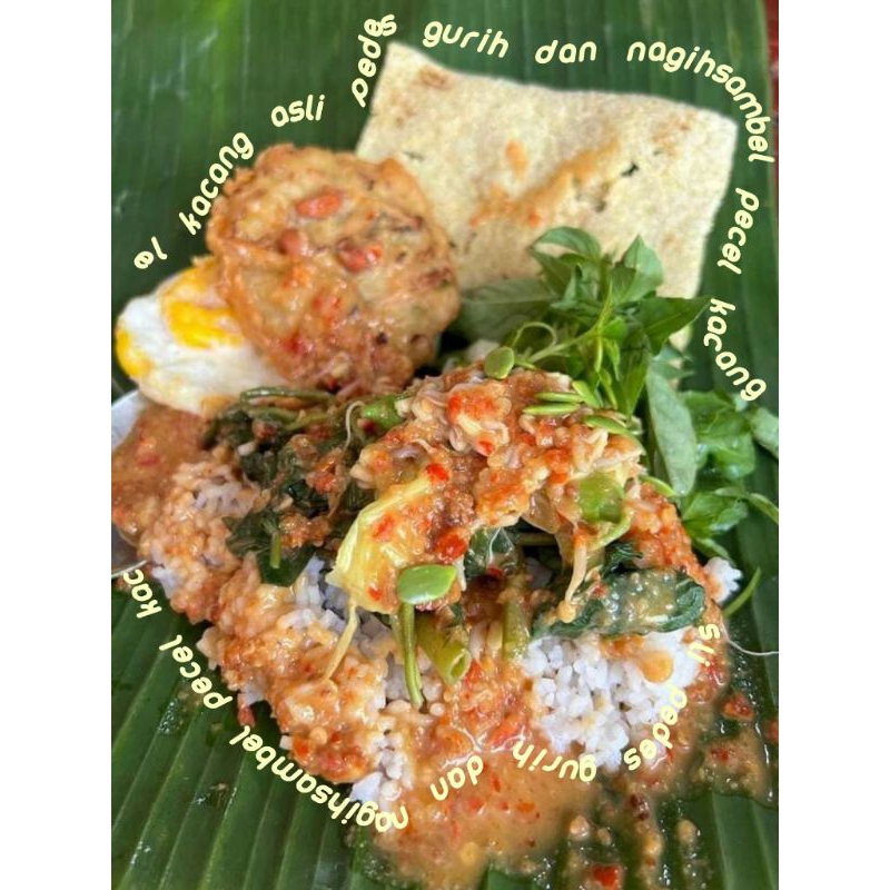 

sambel pecel jatim pedes gurih 1 kg mak kholip
