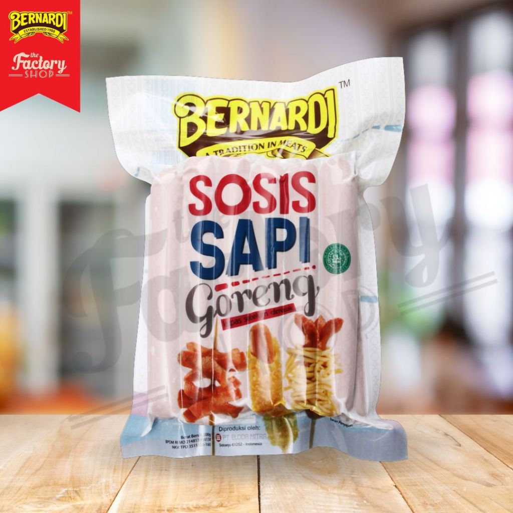 

Bernardi Sosis Sapi Goreng Beef Sausage 500gr