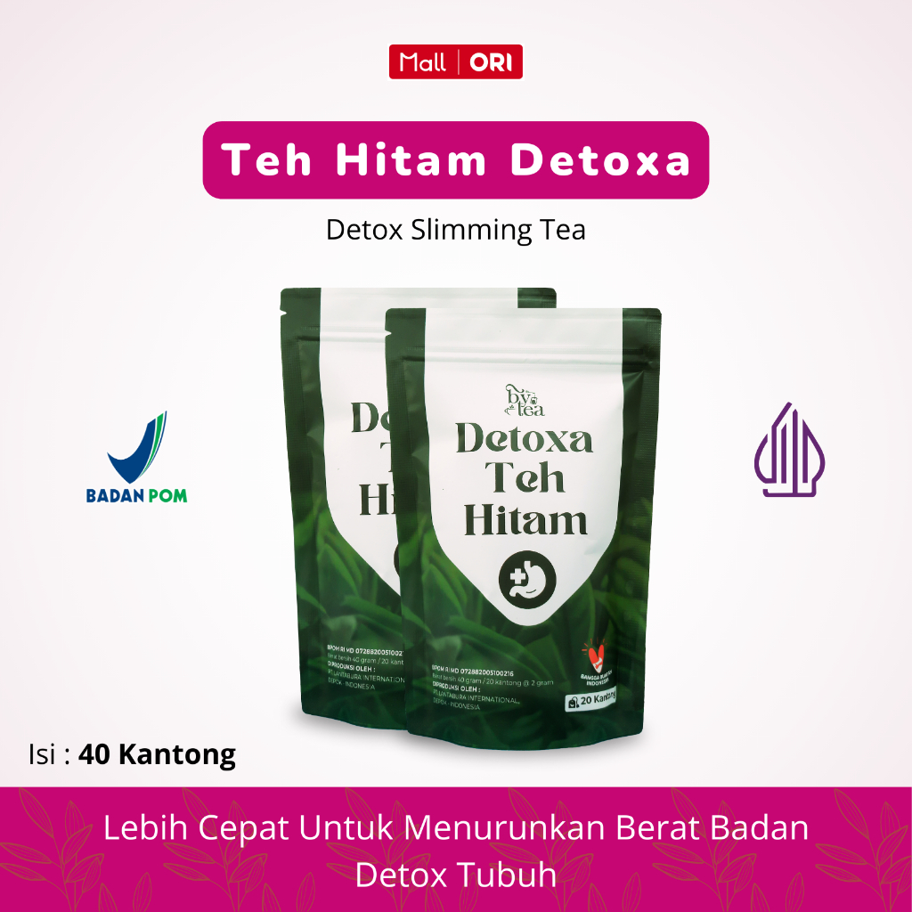 

Bytea Detoxa Teh Hitam Detox Pelancar Pencernaan & Buang Racun Dalam Tubuh