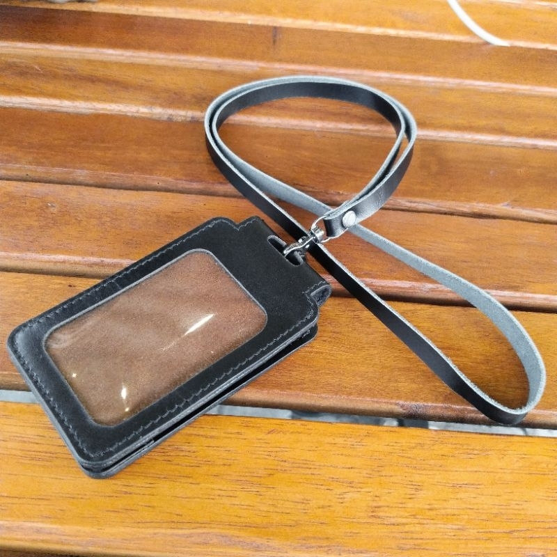 

tempat kartu kulit, id card