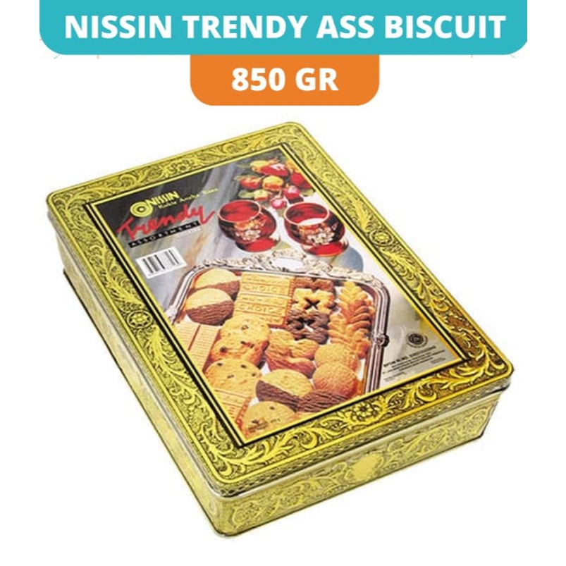 

Nissin Trendy Assorted Assorment Biscuit biskuit 850g 850 gram