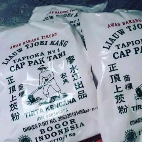 

TEPUNG SAGU TANI NO.1 TIRTA KENCANA 1 KG TAPIOKA TANI