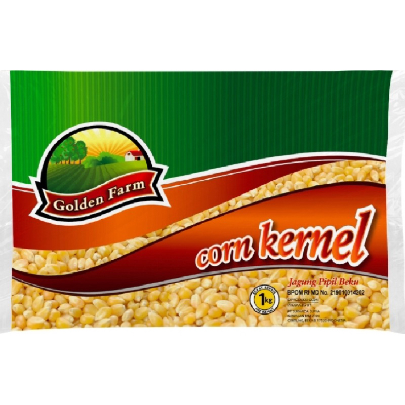 

Goldenfarm Frozen Kernel Corn Jagung Pipil Manis 1 Kg