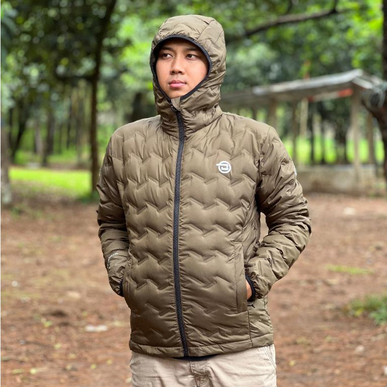 Jaket Bulu Angsa Begonia Prismatic Goose Down
