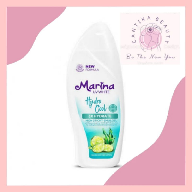 Marina UV White Hydro Cool Hand And Body Lotion Gel | 185 ML | CantikaBeauty