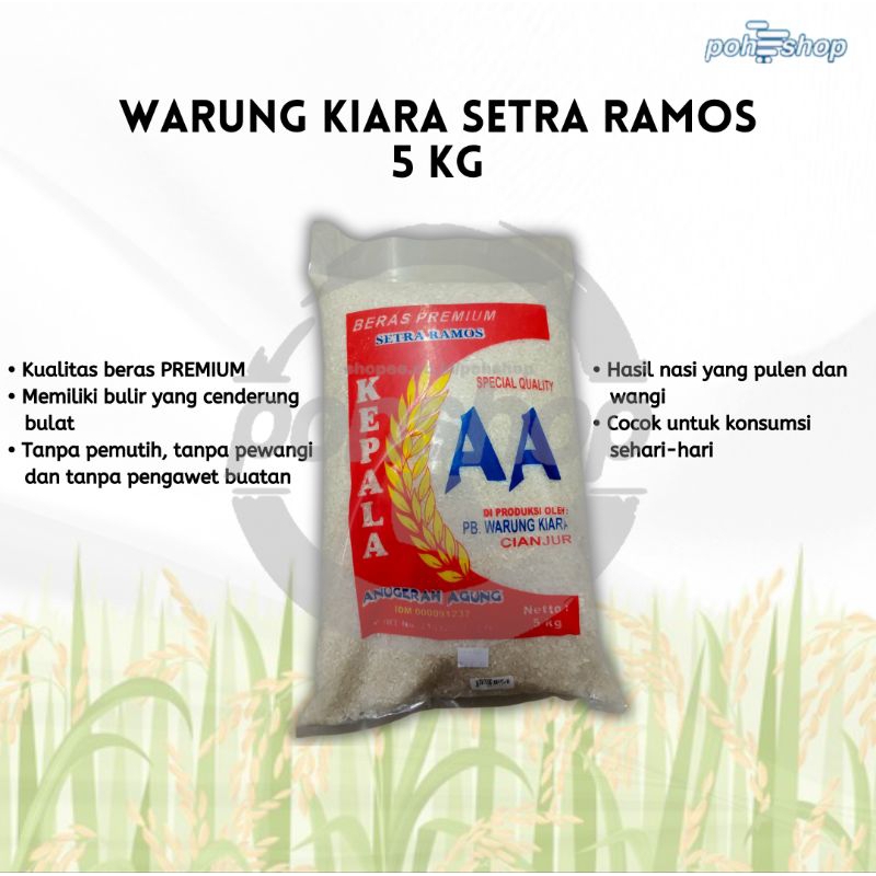 

[Warung Kiara] Beras Setra Ramos 5 kg