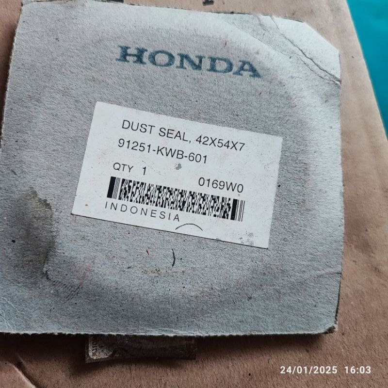 Seal 42X54X7. 91251-KWB-601