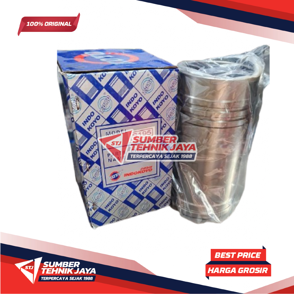 Cylinder liner boring liner mesin diesel dongfeng 195 / 12 HP