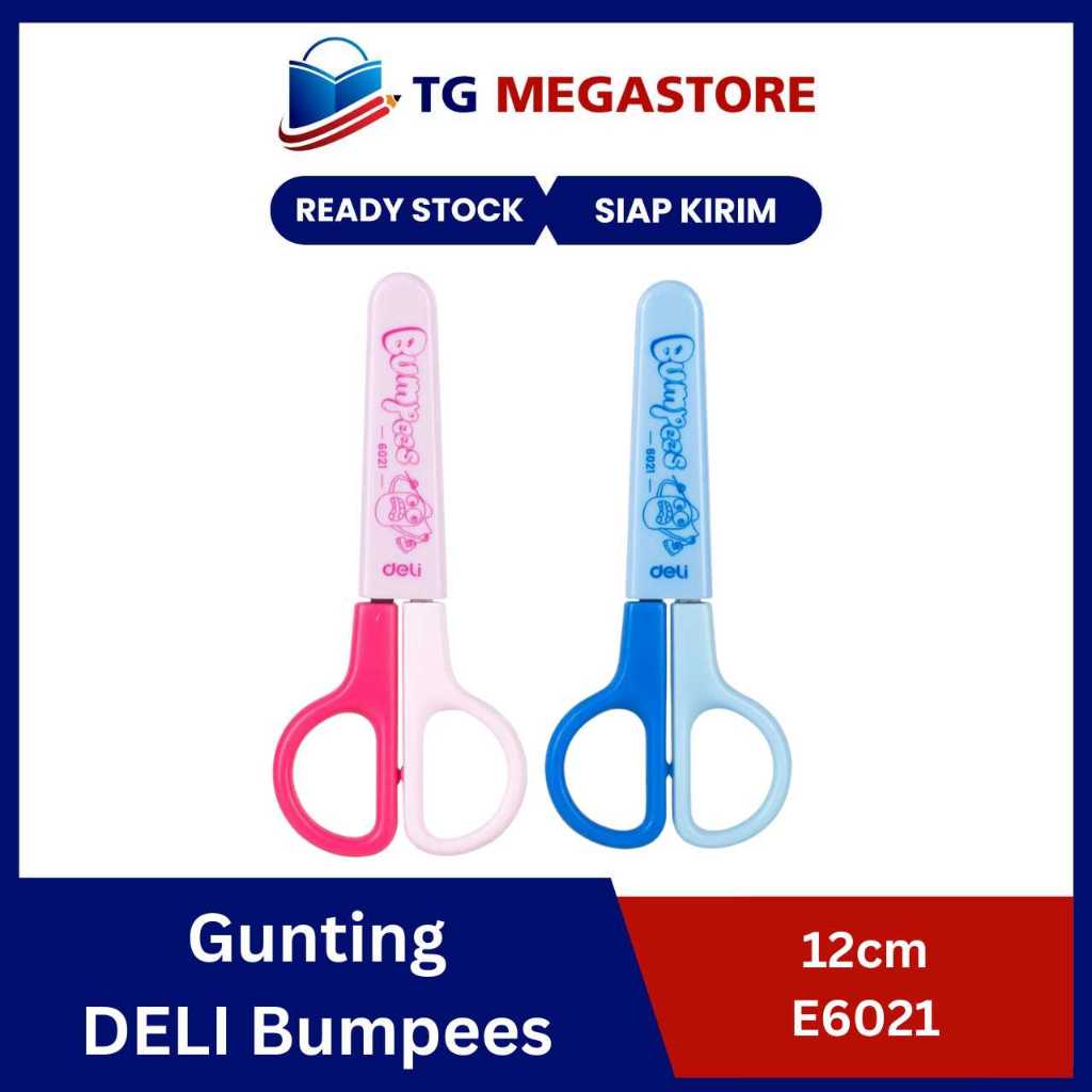 

Gunting DELI Bumpees dengan tutup 12cm - E6021