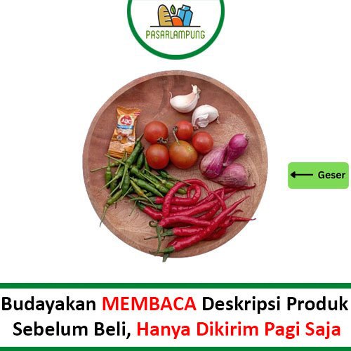 

Paket Sambelan Perbungkus Pasar Lampung