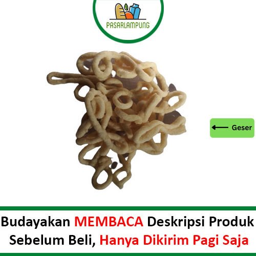 

Cemilan Kelanting Padat Per Bungkus 250 Gr Pasar Lampung