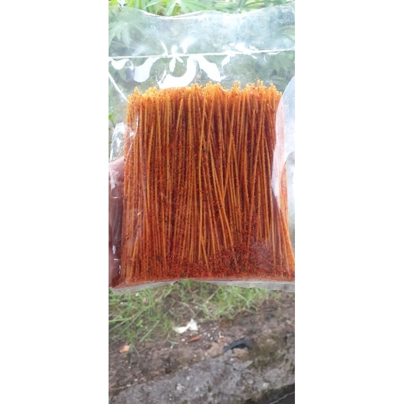 

ArSan - Mie Lidi Renyah Pedas Gurih daun jeruk 500gr