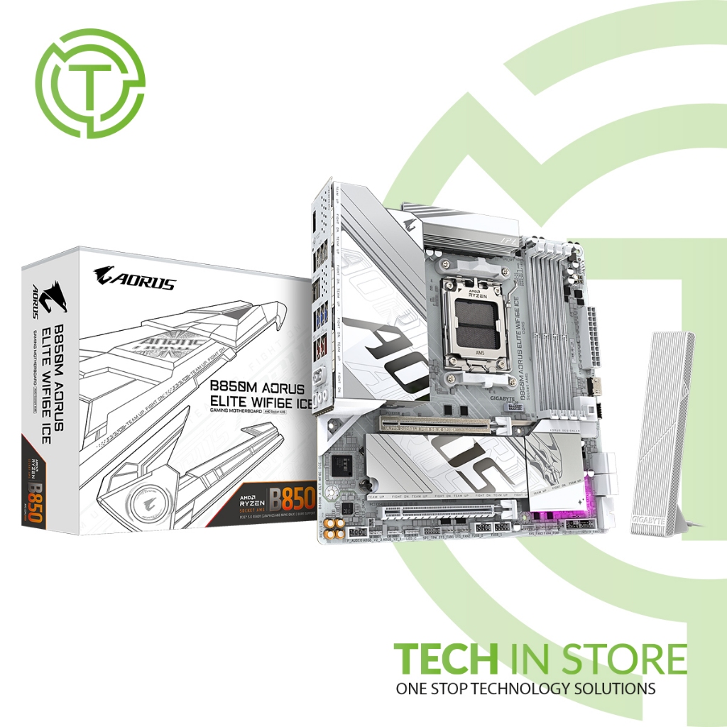 Gigabyte B850M AORUS ELITE WIFI6E ICE