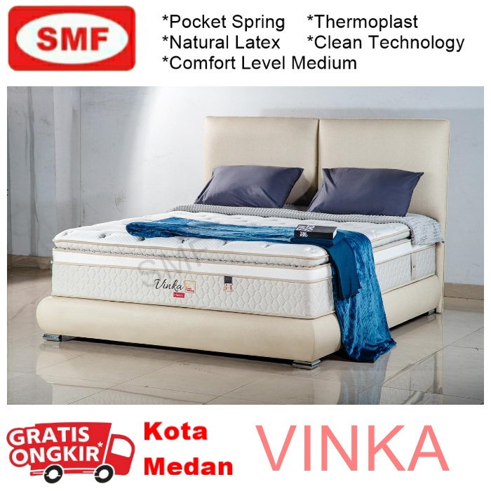 MATRAS SPRING BED VINKA - HELUX SPRING BED - (MATRAS ONLY) - 200/180/160/120/100