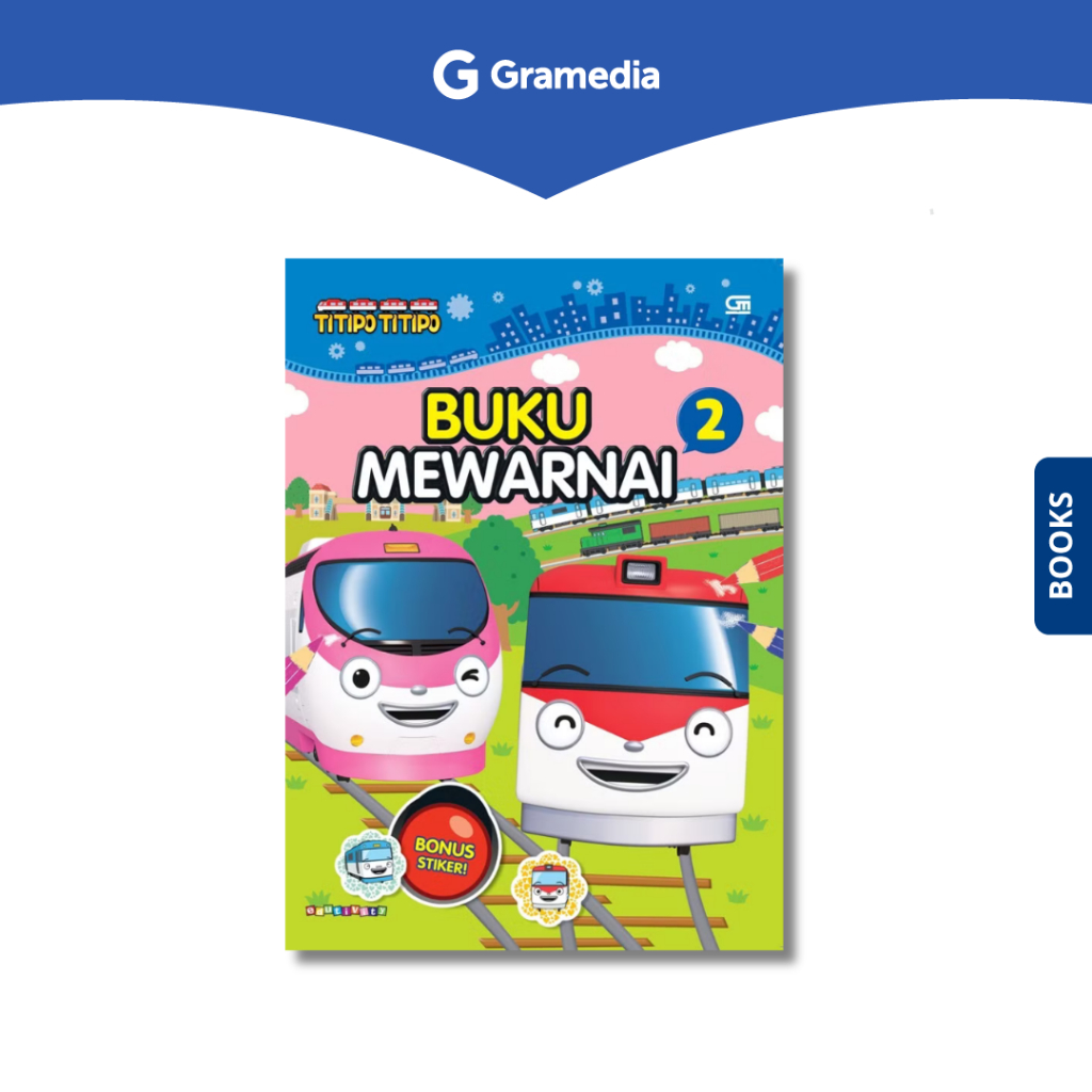 Gramedia Depok - Titipo: Buku Mewarnai 2